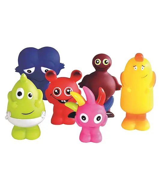 Babblarna stora plastfigurer 6 stk 