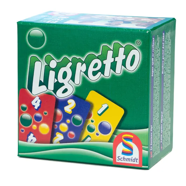 Ligretto grønn Spill fra 8 år 
