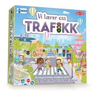 Vi lærer oss Trafikk Spill fra 6 år