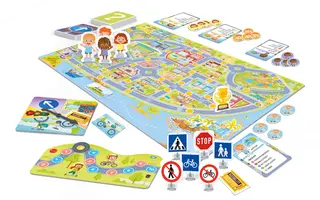 Vi lærer oss Trafikk Spill fra 6 år