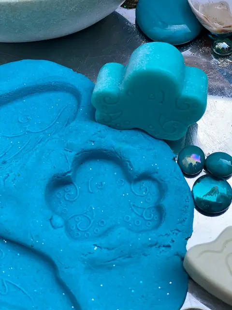 Havsdyr i stein 8 stk 