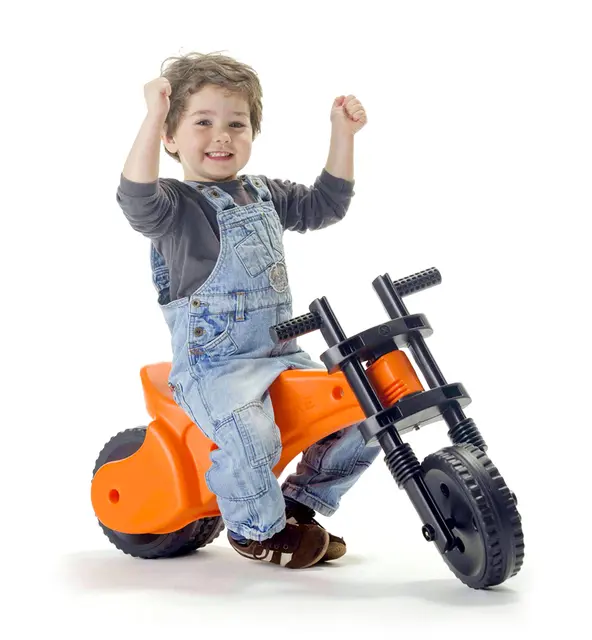 Ybike balansesykkel oransje 2-5 år 
