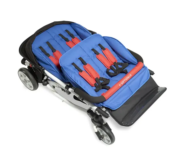 Winther sportsvogn 4 barn L135 x B83 x H90 cm 