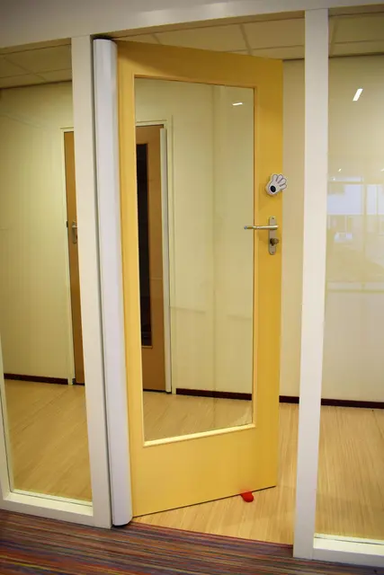 Klemsikringslist for dør L 180 cm , Hvit 