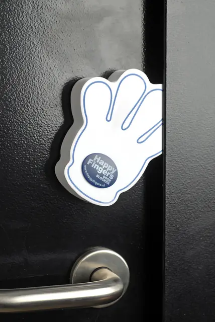 Dørstopper happy fingers B10 x H12 cm 
