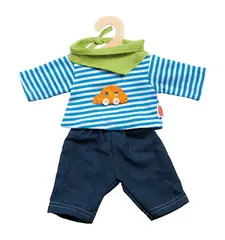 Dukkekl&#230;r pakke 32 cm 6 sett