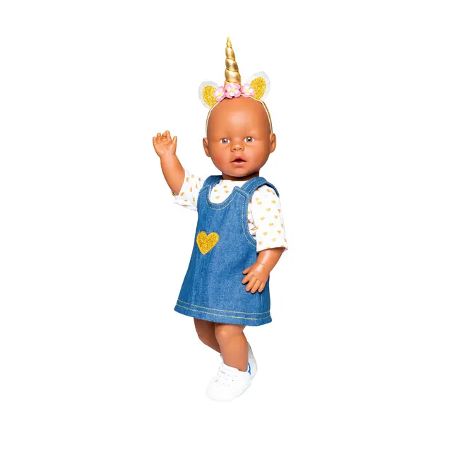 Dukkeklær pakke 32 cm 6 sett 