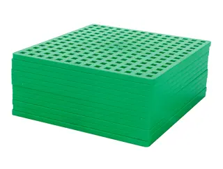 Plus-Plus Mini byggeplater L12 x B12 cm, 12 stk