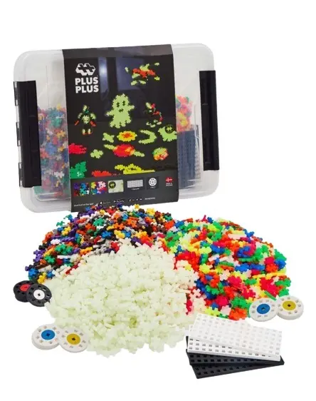 Plus-Plus Mini Glow 2000 deler 