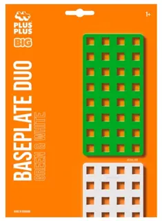 Plus-Plus Big byggeplater L28 x B18 cm, 2 stk