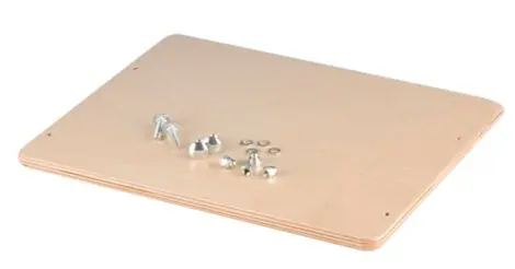 Bunnplate til sykkel/henger 