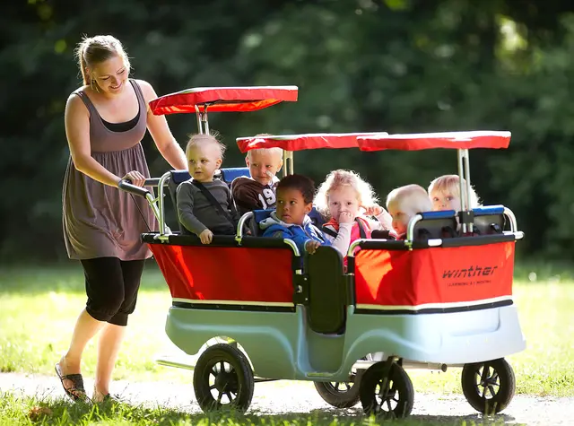 Parasoll til barnebuss 