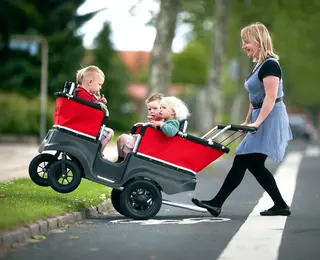 Turtle barnebuss med 4 seter L155 x B75 x H96 cm