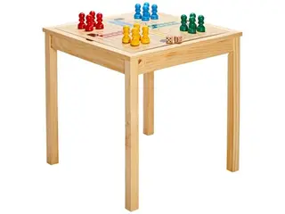 Sjakkbord med vendbar spillplate L69 x B69 x H67 cm