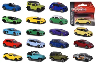 Majorette metallbiler L7,5 cm, 12 stk