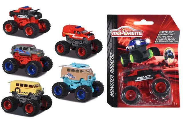 Majorette monster rockerz L7,5 cm 