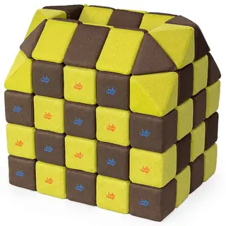 JollyHeap magnetiske byggeklosser 1124 100 stk