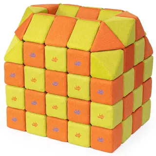 JollyHeap magnetiske byggeklosser 1125 100 stk