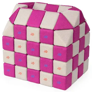 JollyHeap magnetiske byggeklosser 1321 100 stk