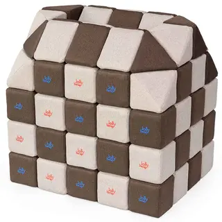 JollyHeap magnetiske byggeklosser 1324 100 stk