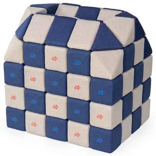 JollyHeap magnetiske byggeklosser 1326 100 stk