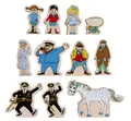 Pippi figurer 11 stk
