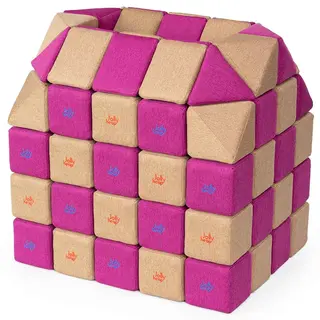 JollyHeap magnetiske byggeklosser 1421 100 stk