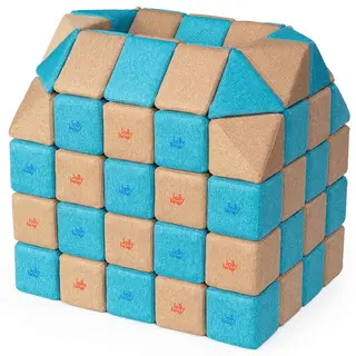 JollyHeap magnetiske byggeklosser 1423 100 stk
