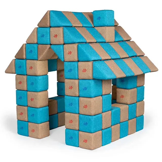 JollyHeap magnetiske byggeklosser 1423 150 stk 