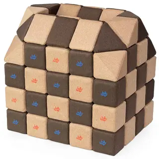 JollyHeap magnetiske byggeklosser 1424 100 stk