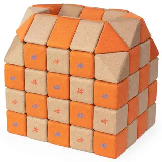 JollyHeap magnetiske byggeklosser 1425 100 stk