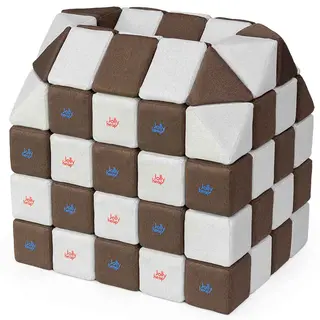 JollyHeap magnetiske byggeklosser 1524 100 stk