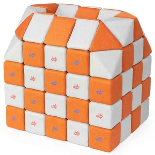 JollyHeap magnetiske byggeklosser 1525 100 stk
