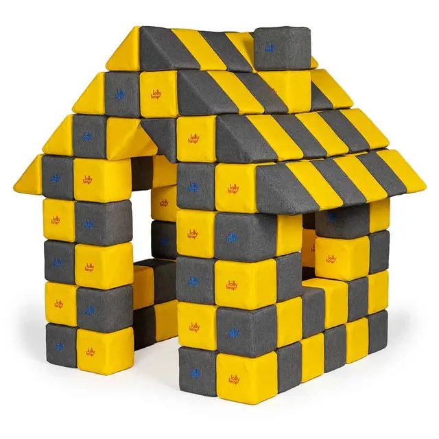 JollyHeap magnetiske byggeklosser 1622 150 stk 