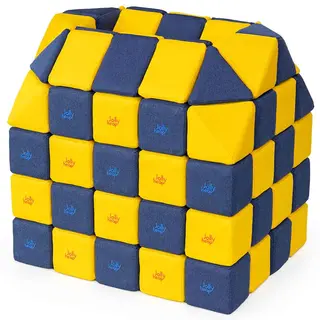 JollyHeap magnetiske byggeklosser 1626 100 stk