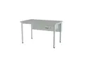Nord l&#230;rerbord Lys gr&#229; B120 x D70 x H72 cm
