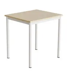 Elevbord Combi akustikk Bj&#248;rk/Hvit B70 x D60 x H72 cm