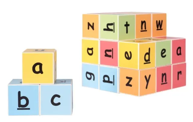 ClickyBlox Alfabet 27 deler 