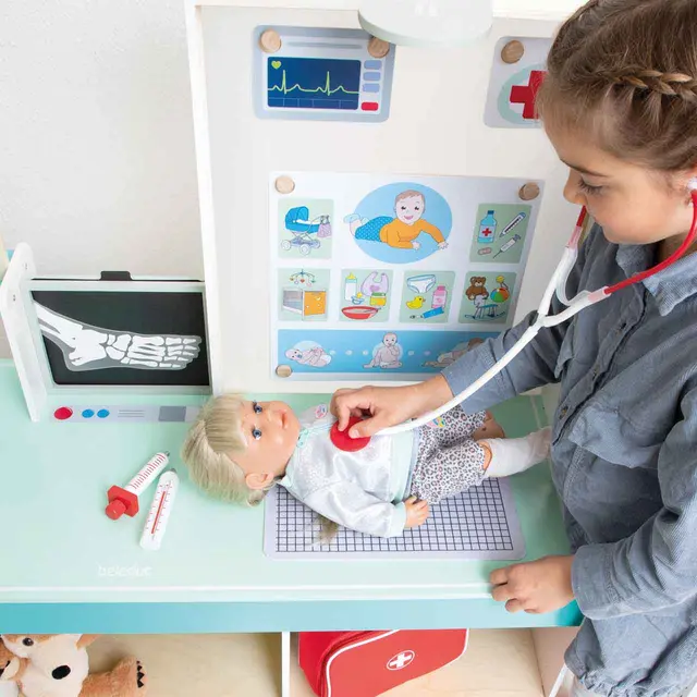 Legestasjon lekehus B110 x D40 x H112 cm 