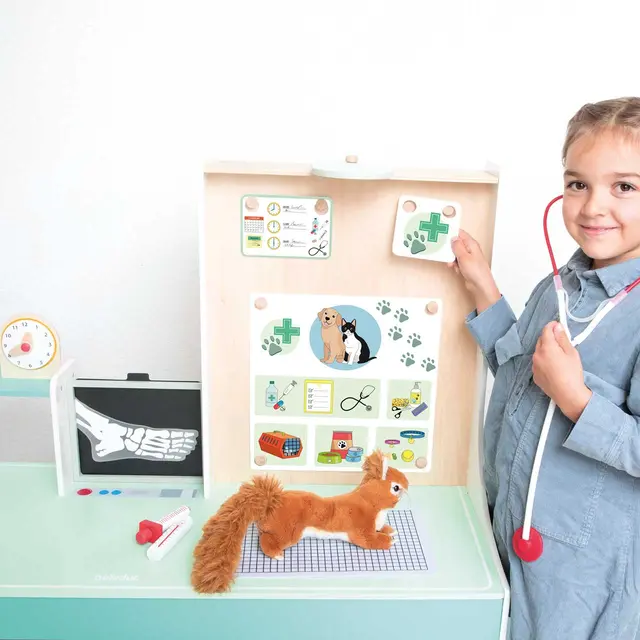 Legestasjon lekehus B110 x D40 x H112 cm 