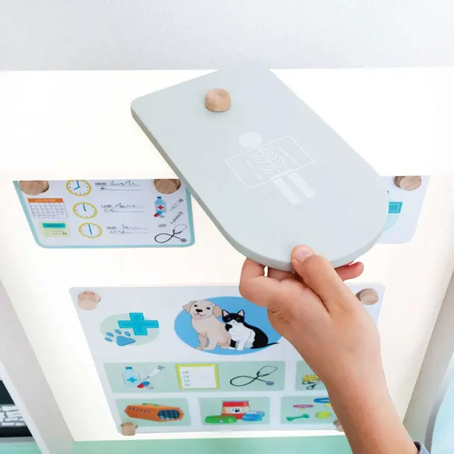 Legestasjon lekehus B110 x D40 x H112 cm 