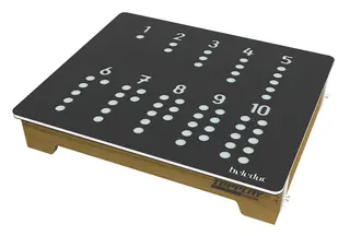 Aktivitetsbord telle 1-10 520 × 440 × 105 mm