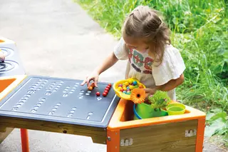 Aktivitetsbord telle 1-10 520 × 440 × 105 mm