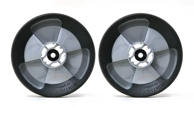 Bakhjulsett komplet til Circleline Ø220 mm 