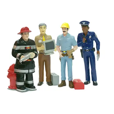 Figursett yrker 11 stk 