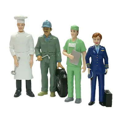 Figursett yrker 11 stk 