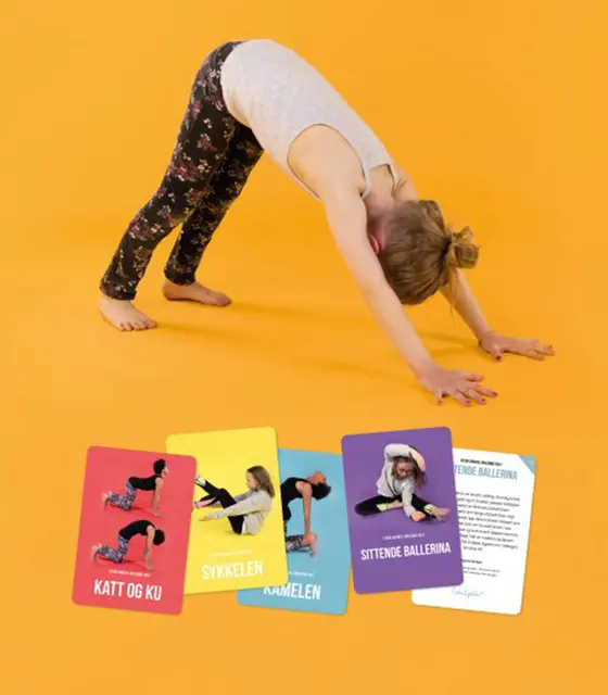 Yoga for barn 2 16 kort 