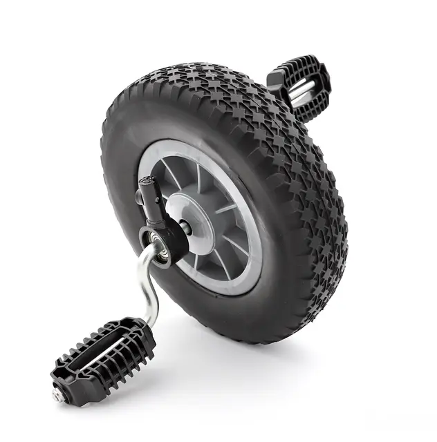 Forhjul medium/stor trehjulssykkel Ø285 x B70 mm (+ pedaler) 