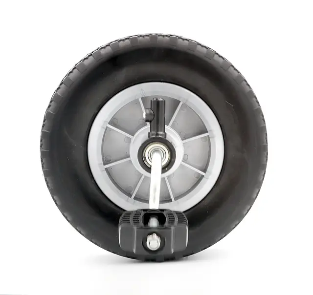 Forhjul medium/stor trehjulssykkel Ø285 x B70 mm (+ pedaler) 