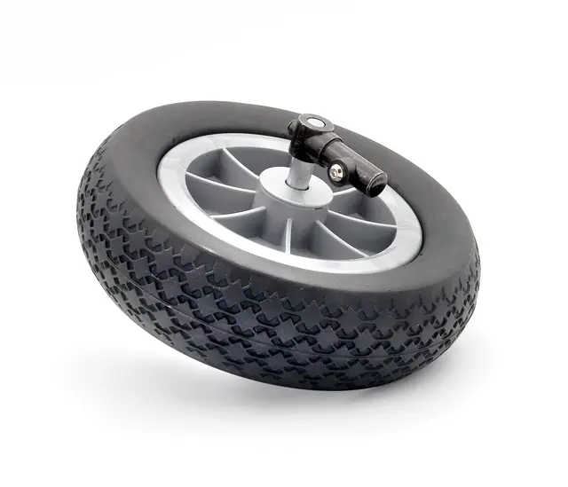 Hjul sparkesykkel Ø255 x B68 mm (+ fester) 